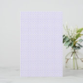 Lavender Filigree Weave Stationery Briefpapier (Staand voorkant)