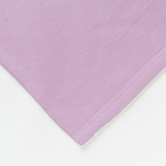 Lavender Fleece Blanket (Hoek)