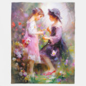 Lavender Fleece Deken (Voorkant)