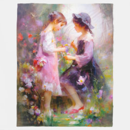 Lavender Fleece Deken