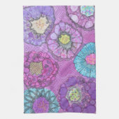 Lavender Floral Dish Towel Theedoek (Verticaal)