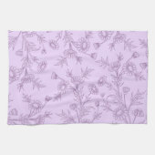 Lavender Floral Kitchen Cloth Towel Theedoek (Horizontaal)