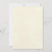 lavender floral modern baby shower - uitnodiging (Achterkant)