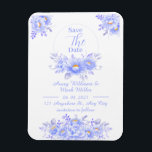 Lavender Floral Save the Date Wedding Invitation Magneet<br><div class="desc">Deze Lavender sparen de uitnodiging van het Wedden van de Datum kenmerkt een regeling van waterverf paarse bloemen die klaar om zijn gepersonaliseerd! Voor meer geavanceerde aanpassingen van dit ontwerp, klik op "deze sjabloon aanpassen aan uw wensen" en selecteer de knop "Klik om het verder aan te passen" hieronder! Uitzicht...</div>