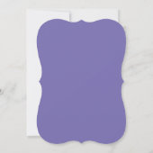 Lavender Floral Sweet 16 Uitnodiging (Achterkant)