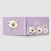 Lavender Floral Wedding Guest Book Gastenboek (Volledig)