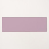  lavender Floral White Flowers Initialen Yogamat (Achterkant (horizontaal))