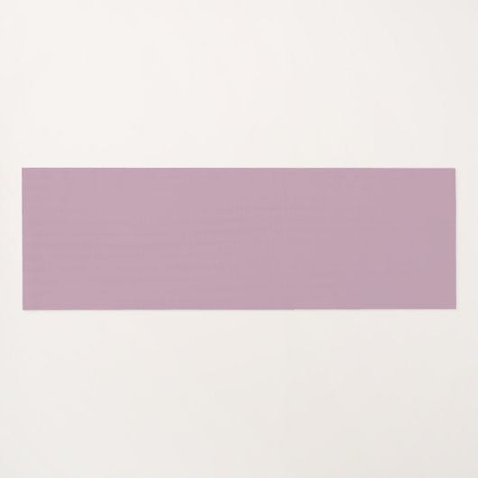  lavender Floral White Flowers Initialen Yogamat (Achterkant (horizontaal))