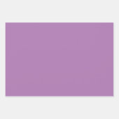 Lavender Floral Wrapping Paper Sheets (Voorkant 2)