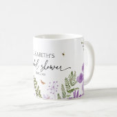 Lavender Florals Vrijgezellenfeest Party Gift Mok (Voorkant rechts)