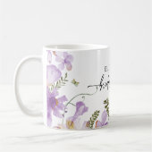 Lavender Florals Vrijgezellenfeest Party Gift Mok (Links)
