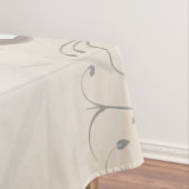 Lavender  Flower, Butterfly, Music, Clocks, Clocks Tafelkleed (Voorbeeld)