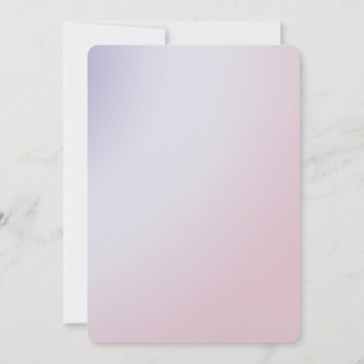 Lavender Flower Cupcake Birthday   Kaart (Achterkant)