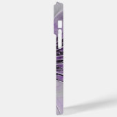 Lavender Flower Dream Modern Abstract Fractal Art Case-Mate iPhone Case (Achterkant / Links)