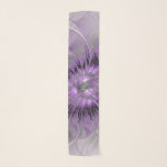 Lavender Flower Dream Modern Abstract Fractal Art Sjaal<br><div class="desc">Unieke magische fantasiebloem,  modern abstract. Ontwerp voor je chiffon sjaal en meer.</div>