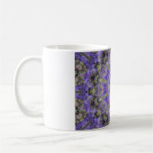 Lavender Flower Kaleidoscope Koffiemok (Links)