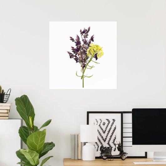 Lavender Flower Poster (Thuiskantoor)