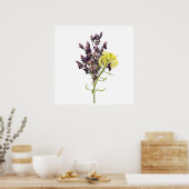 Lavender Flower Poster (Keuken)