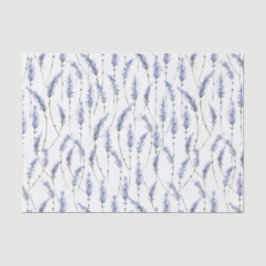 Lavender Flower Sprigs Rustic Floral Tissuepapier