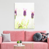 Lavender Flowers Canvas Afdruk (Insitu (Woonkamer))