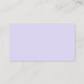 Lavender Flowers Dusty Blue Guest Accommodations Informatiekaartje (Achterkant)