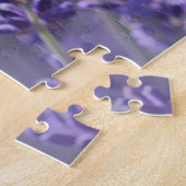 Lavender Flowers en bijen Legpuzzel (Zijkant)