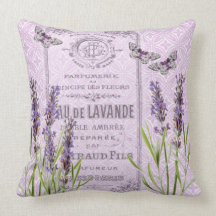 Lavender Flowers French  Collage Decorative