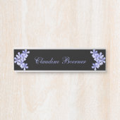 Lavender Flowers Hanging Wall-naamplaat Deurbordje (Voorkant)