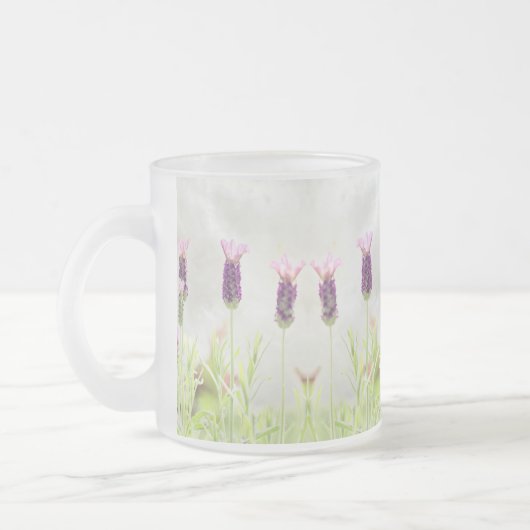 Lavender Flowers Matglas Koffiemok (Links)