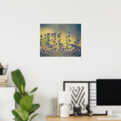 Lavender Flowers Poster (Thuiskantoor)