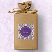 Lavender Flowers Soap and Cosmetics Label - 3