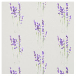 Lavender Flowers Stof