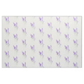 Lavender Flowers Stof (Fat Quarter)