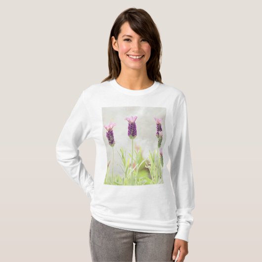 Lavender Flowers T-shirt (Voorkant volledig)