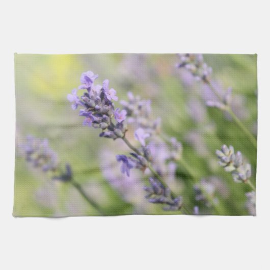 Lavender Flowers. Theedoek (Horizontaal)