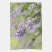 Lavender Flowers. Theedoek (Verticaal)