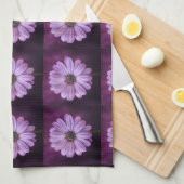 Lavender Flowers Theedoek (Quarter Fold)