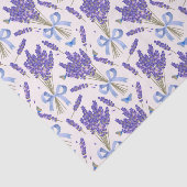 Lavender Flowers Tissuepapier (Detail)