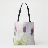Lavender Flowers Tote Bag (Voorkant)