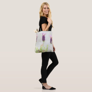 Lavender Flowers Tote Bag
