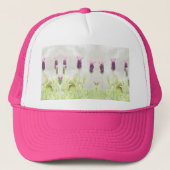 Lavender Flowers Trucker Pet (Voorkant)