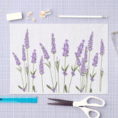 Lavender Flowers Wrapping Weefselpapier Tissuepapier (Craft)