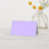 Lavender Folded Place Card Plaatskaartje (Achterkant)