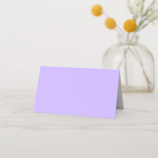 Lavender Folded Place Card Plaatskaartje (Voorkant)