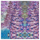 Lavender Forest fabric Stof (Close Up)