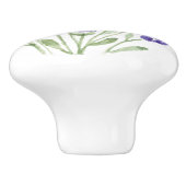 Lavender - Franse Decor Ceramic Knob Keramische Knop (Zijkant)