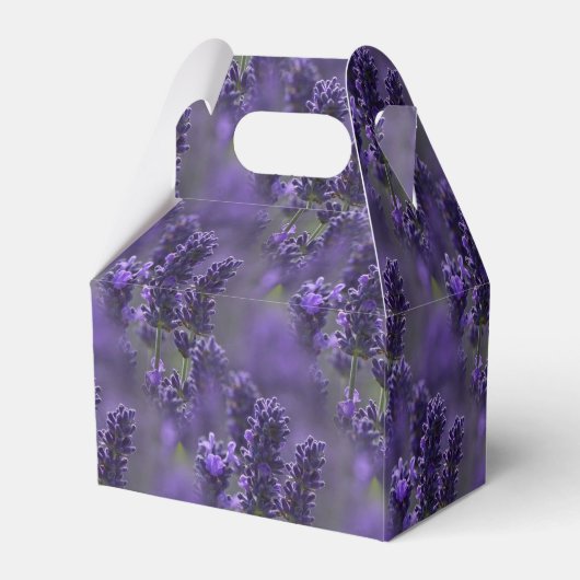 Lavender Gable Favor Box Bedankdoosjes (Achterkant)