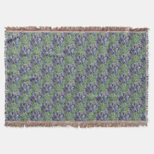 Lavender geschilderd met waterverven deken (Voorkant)