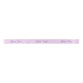 Lavender Gift Ribbon Uw eigen tekst Satijnen Lint