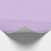 Lavender Gingham Cadeaupapier (Hoek)